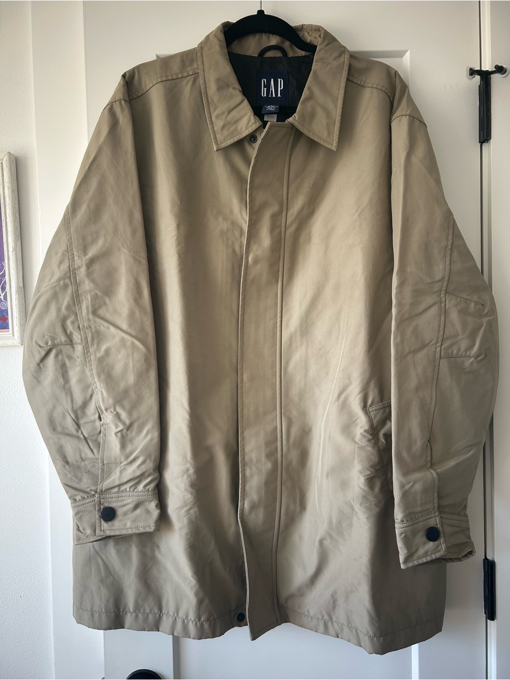 GAP Beige and Navy Men's Jacket
